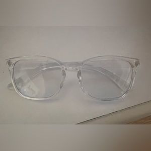 Blue lighted glasses